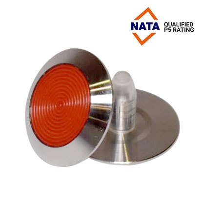 Red Polymer Infill - Tactile Indicator & Braille Signage - Australian Tactiles & Braille