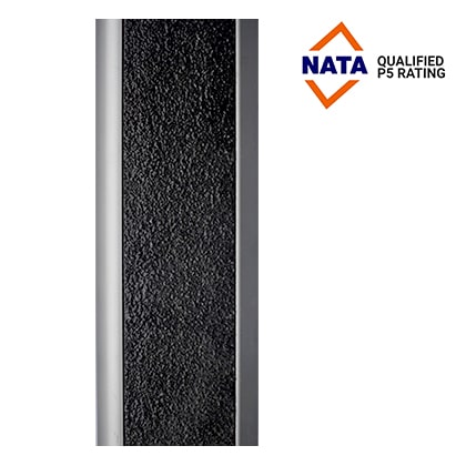 30mm black carb - Tactile Indicator & Braille Signage - Australian Tactiles & Braille