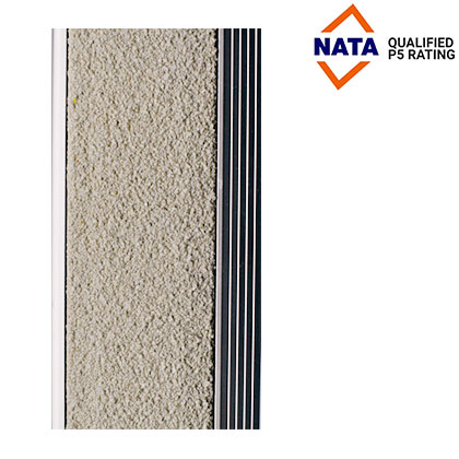 Grey Carborundum Infill - Tactile Indicator & Braille Signage - Australian Tactiles & Braille