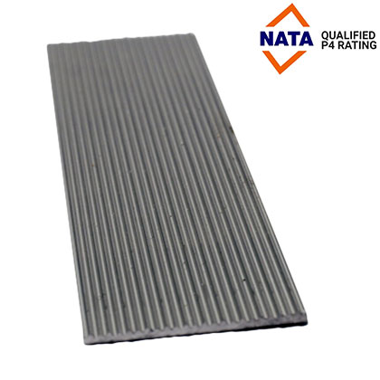 Silver courdroy Infill - Tactile Indicator & Braille Signage - Australian Tactiles & Braille