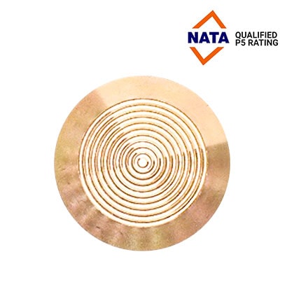 Brass Polymer Infill - Tactile Indicator & Braille Signage - Australian Tactiles & Braille