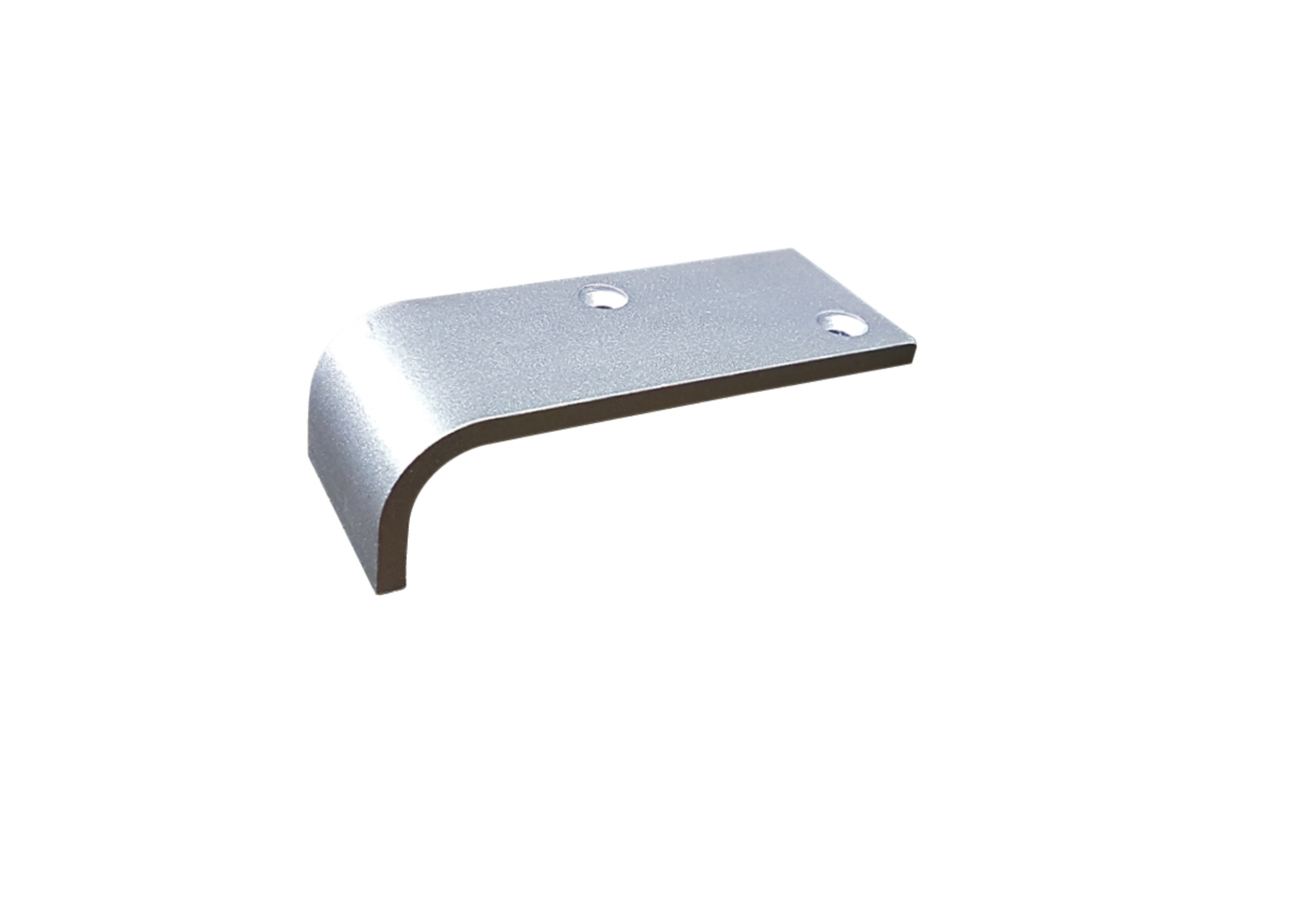 Aluminium Skate Deterrent with R12.5 nosing - Australian Tactiles and Braille